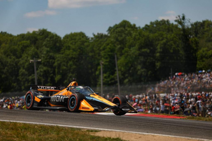 how mc laren’s great indycar weekend turned into a major ‘bummer’