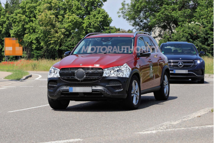 2023 mercedes-benz gle-class spy shots: mid-cycle update on the way