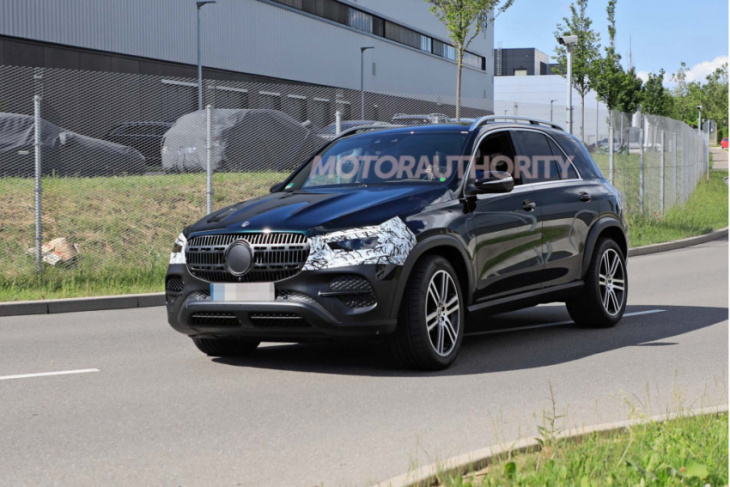 2023 mercedes-benz gle-class spy shots: mid-cycle update on the way