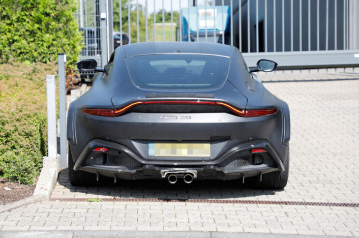 new aston martin v12 vantage previewed ahead of 2022 launch