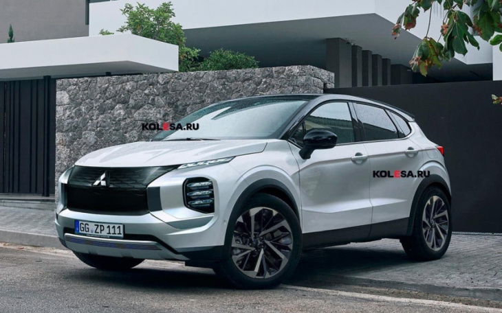 mitsubishi asx gets rendering by theottle based on the nissan kicks