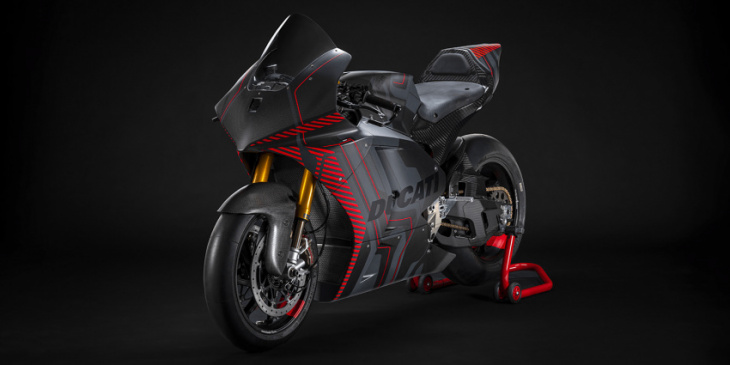 ducati presents electric motorcycle for the motoe