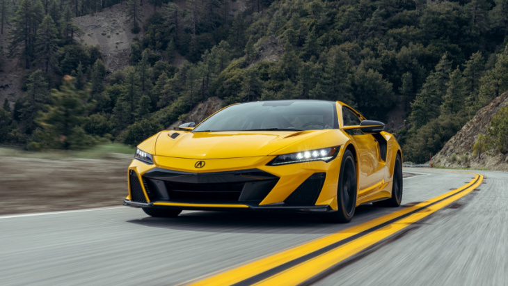 2022 acura nsx type s first test: doing it gm-style