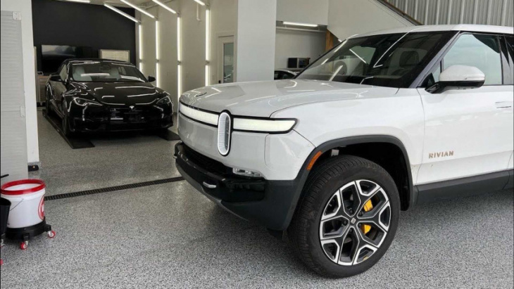 rivian's paint quality compared to tesla model s and honda civic