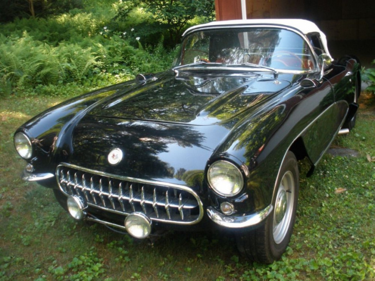 hand-built 1956 corvette sr1 replica is one seriously cool tribute