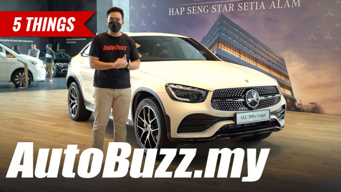 video: 2022 mercedes-benz glc 300e coupe phev now in malaysia, 5 things