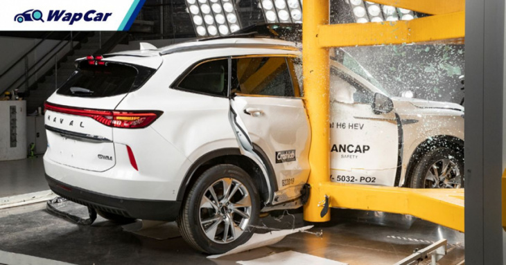 haval h6 hybrid scores a perfect 5 at the ancap rating; who says chinese cars are not safe?