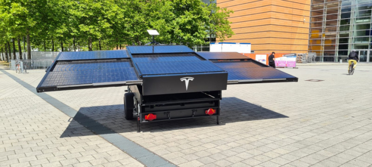 tesla’s solar range extender with starlink prototype could save lives during disasters