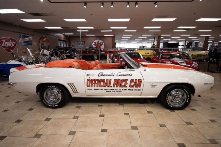 1969 chevrolet camaro z11 indy pace car is pure blooded racer