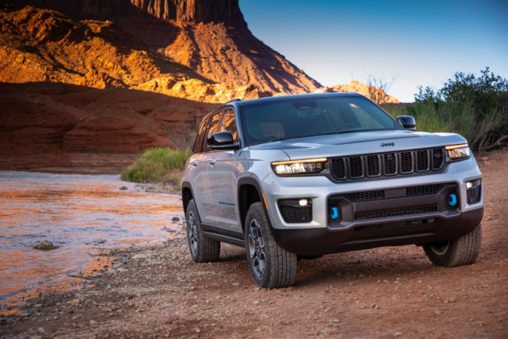 strong, silent type: 2023 jeep grand cherokee trailhawk to feature hybrid power only