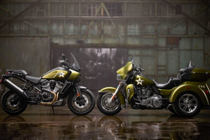harley-davidson just launched a military-themed line