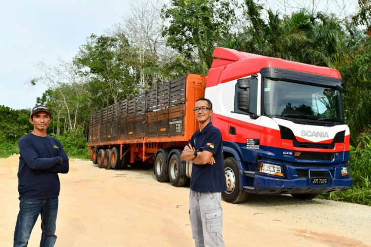 first scania xt truck delivered to mfj logistics sdn bhd