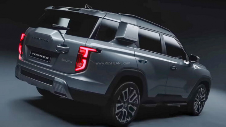 ssangyong torres suv first real world photos – 170 bhp, awd, krw 27.4m (rs 16 l)