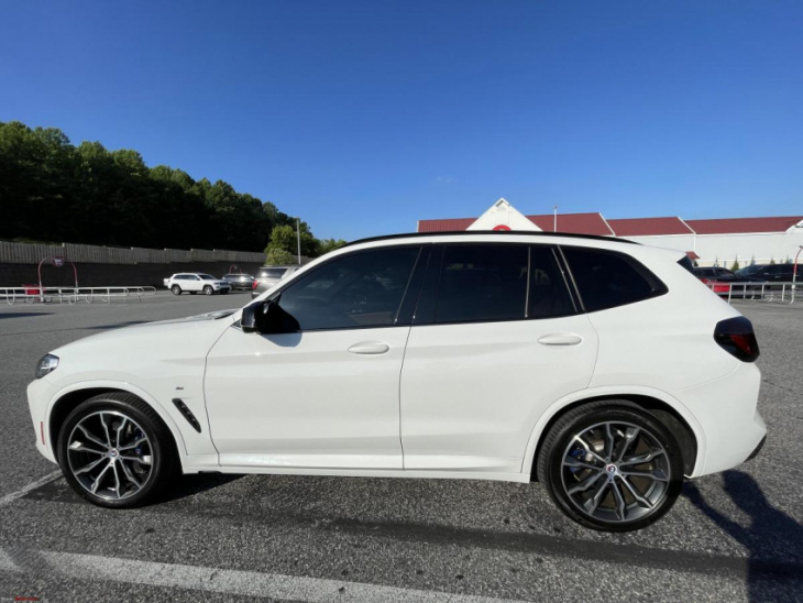 2022 bmw x3 m40i: crystal start/stop button and other modifications