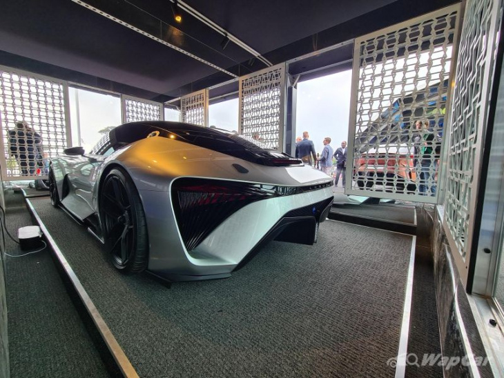 the creatively named lexus electrified sport concept shared a hint of the marque's future at goodwood