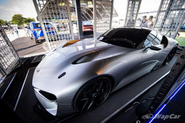the creatively named lexus electrified sport concept shared a hint of the marque's future at goodwood