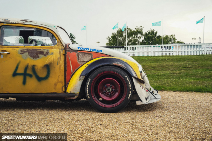 square engine, round car: a backwards, bonkers vw beetle