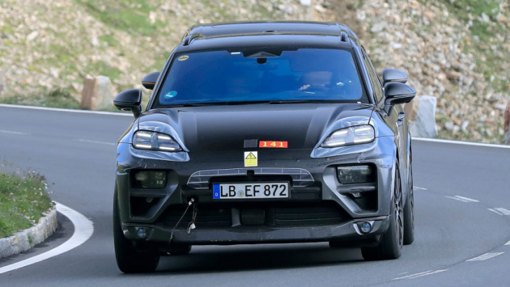 new electric porsche macan nears final testing before 2023 release