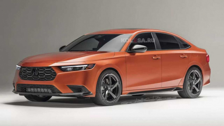 2024 honda accord renderings preview sedan’s next-gen redesign