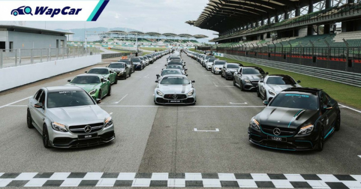 largest gathering of mercedes-amg cars in malaysia - over 80,000 hp in one photo