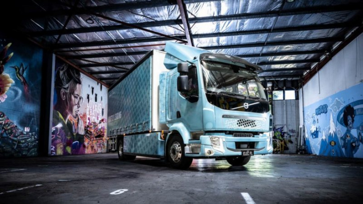 volvo launches all-electric medium-duty truck range in australia