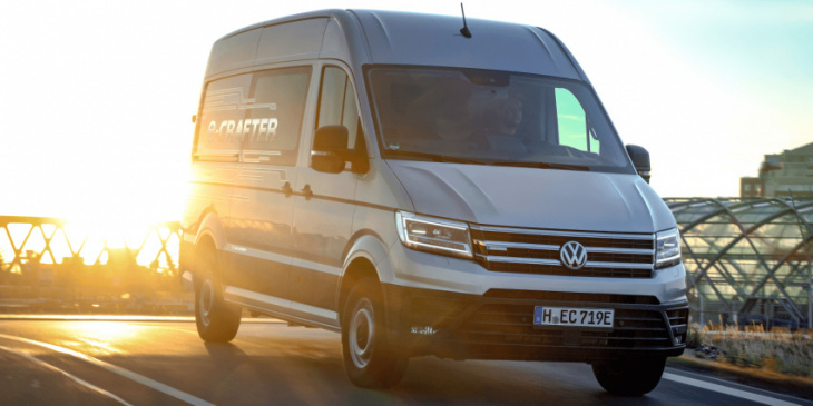 vw commercial vehicles stops production of the e-crafter