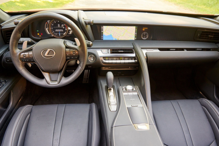 android, luxury review: 2022 lexus lc 500 convertible