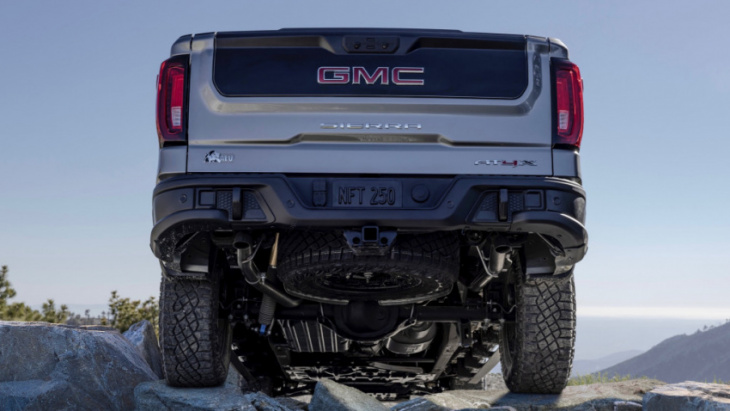2023 gmc sierra 1500 at4x aev edition digs into the aftermarket parts bin for more capability