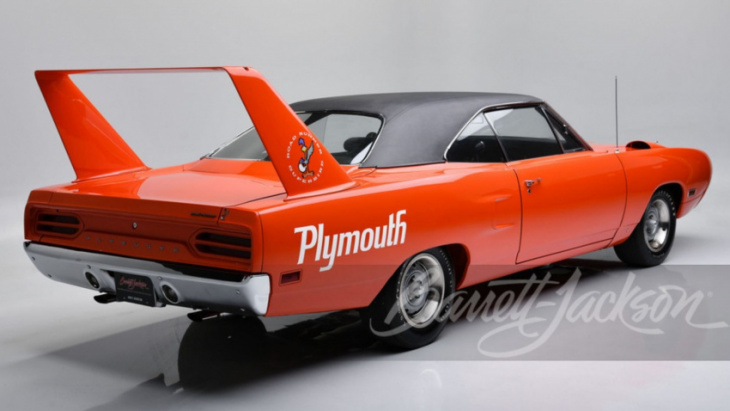 plymouth hemi superbird auctions for record amount