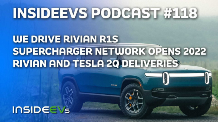 we drive rivian r1s, discuss opening supercharger network to all