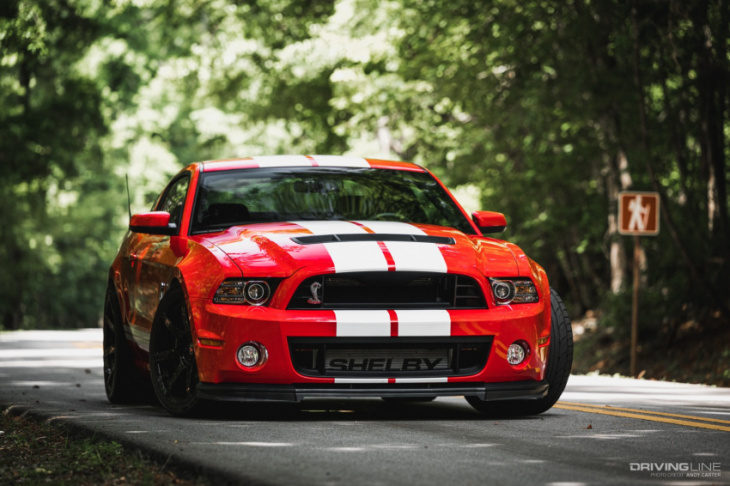 less is more: simple mods make this 2014 ford mustang shelby gt500 stand out from the pack
