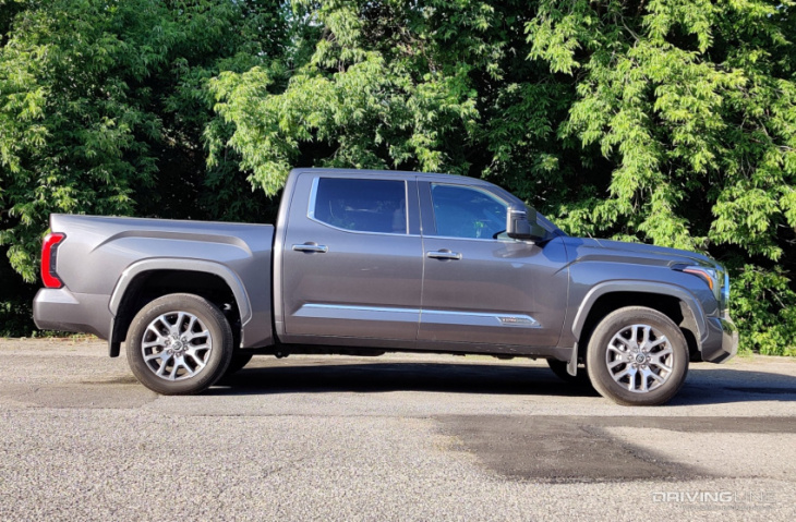 review: the 2022 toyota tundra full-size pickup goes twin-turbo