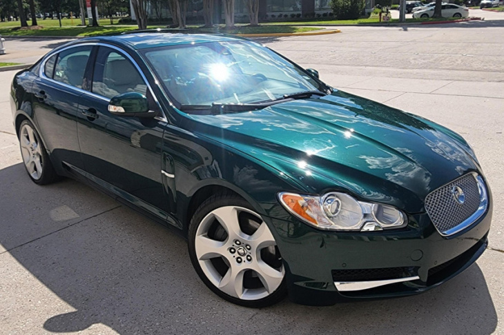 cars & bids bargain of the week: 2009 jaguar xf supercharged