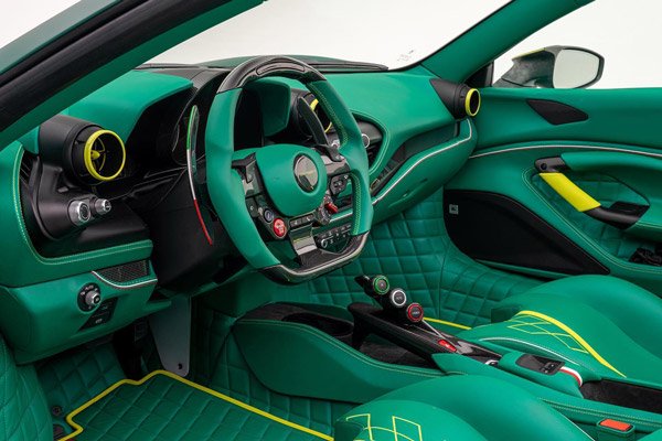the 868bhp mansory ferrari f8xx spider will make you green with envy