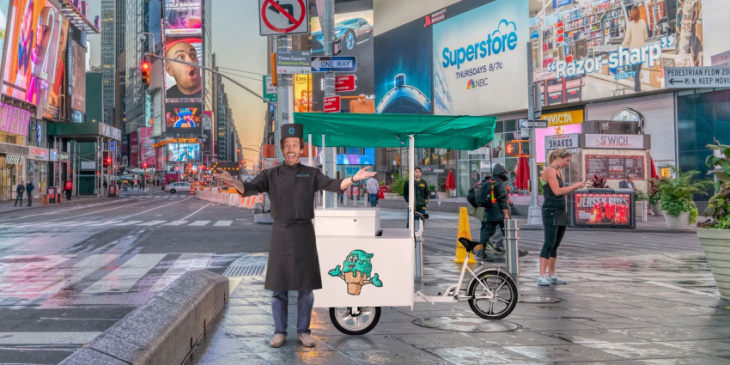 awesomely weird alibaba electric vehicle of the week: solar-powered ice cream vending bike