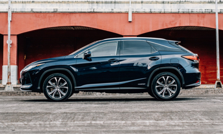android, lexus rx450h: guilt-free luxury motoring for the entire family