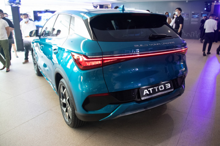 android, byd launches atto 3 electric crossover in singapore