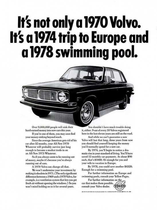 the '60s through '80s was volvo's golden age of advertising