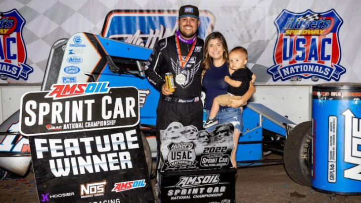 bernal gets first usac national victory
