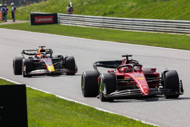 f1 austrian grand prix wrap: leclerc passes verstappen three times and wins