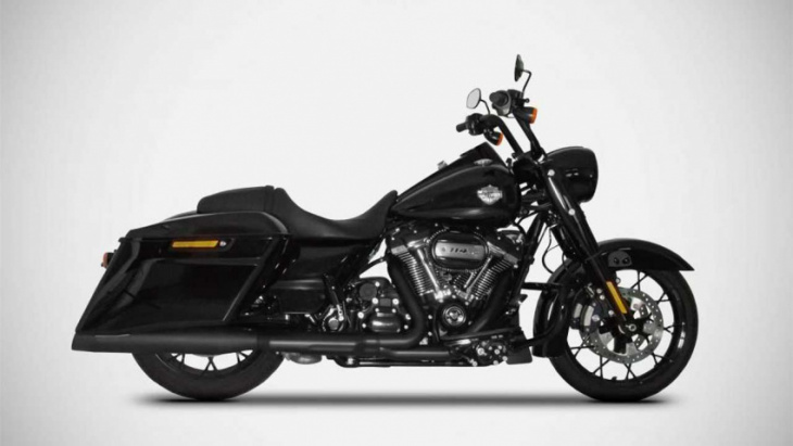 zard has new pipes for the harley-davidson king, glide, and ultra