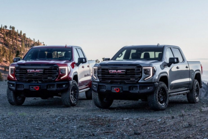 android, the 2023 gmc sierra at4x aev actually means business
