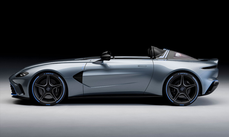 feel the need for speed with the aston martin v12 speedster ‘top gun: maverick’