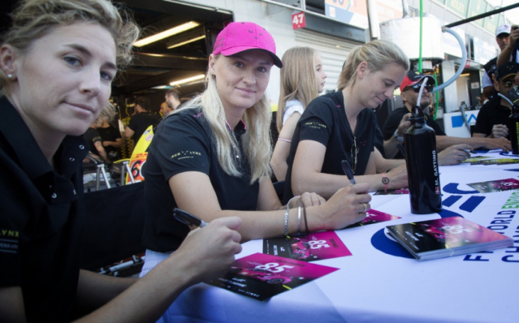 'important day for women in motorsport' as all-female team takes podium in world endurance championship
