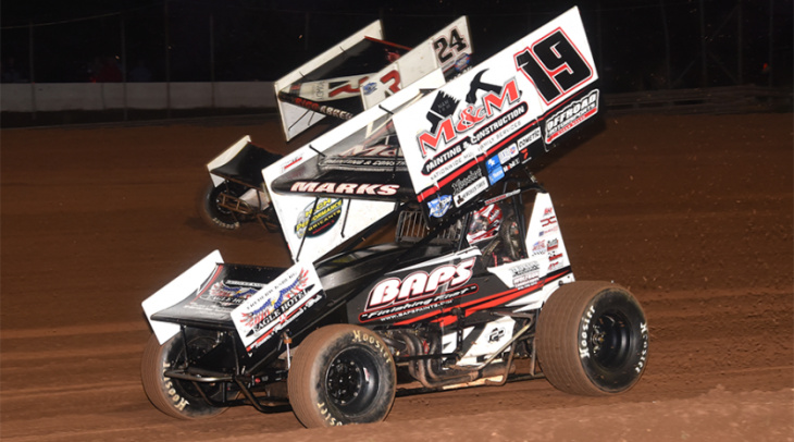 marks steady, peck to second in latest sprint car rankings
