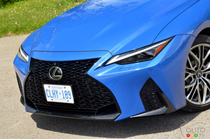 2022 lexus is 500 f sport performance review: a grade of f