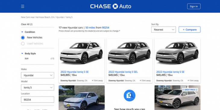 chase bank launches ev education website to help customers find and finance a new vehicle