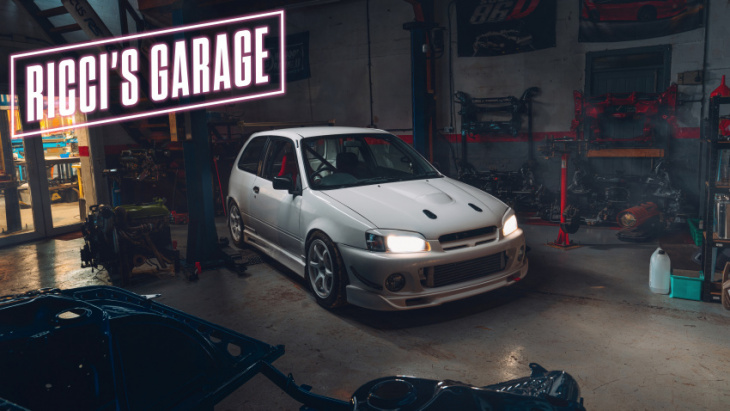 we’ve bought an ex-time attack toyota starlet that’s faster than a porsche 911 turbo s