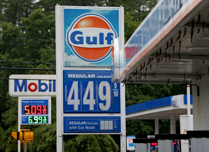 gas prices keep dropping, but not to 2021 levels