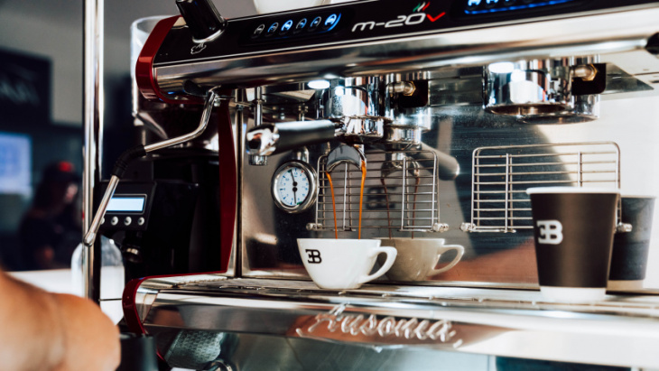 bugatti will now sell you a £50 coffee at a dealership in london